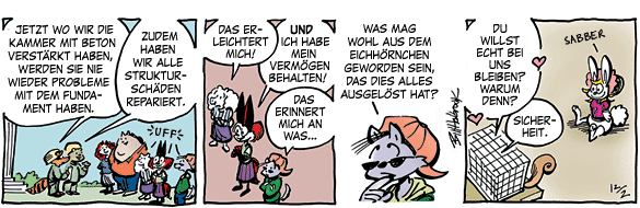 Cartoon, zwischen 40 und 90k