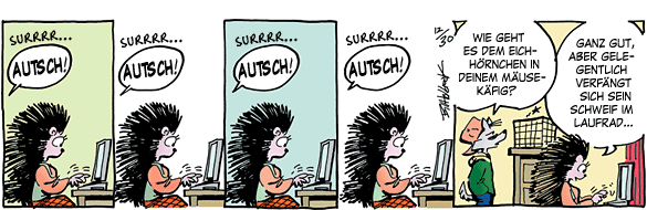 Cartoon, zwischen 40 und 90k