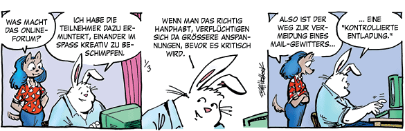 Cartoon, zwischen 40 und 90k