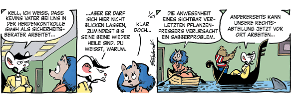 Cartoon, zwischen 40 und 90k