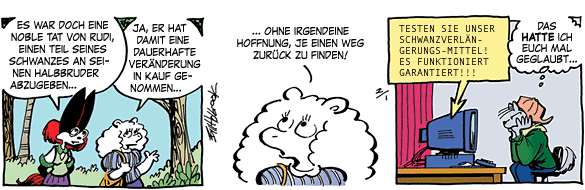 Cartoon, zwischen 40 und 90k