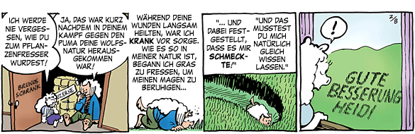 Cartoon, zwischen 40 und 90k