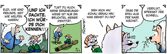 Cartoon, zwischen 40 und 90k