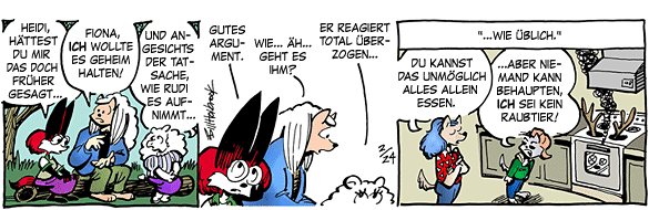 Cartoon, zwischen 40 und 90k