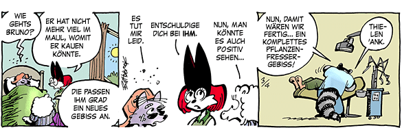 Cartoon, zwischen 40 und 90k