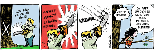 Cartoon, zwischen 40 und 90k