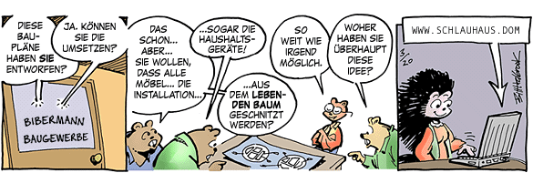 Cartoon, zwischen 40 und 90k