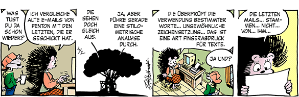 Cartoon, zwischen 40 und 90k