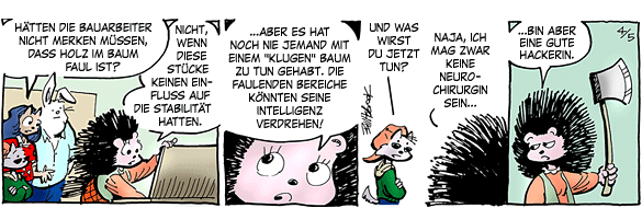 Cartoon, zwischen 40 und 90k