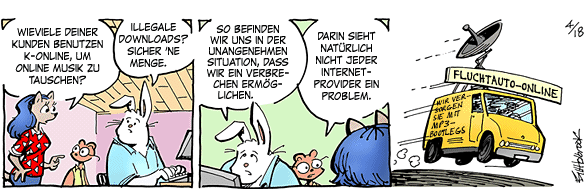 Cartoon, zwischen 40 und 90k