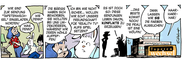 Cartoon, zwischen 40 und 90k