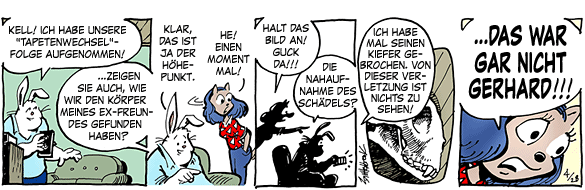 Cartoon, zwischen 40 und 90k