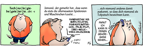 Cartoon, zwischen 40 und 90k