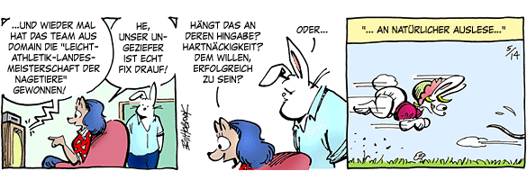 Cartoon, zwischen 40 und 90k