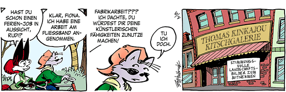 Cartoon, zwischen 40 und 90k