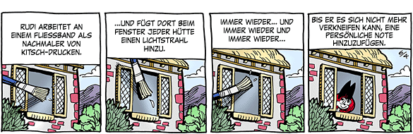 Cartoon, zwischen 40 und 90k