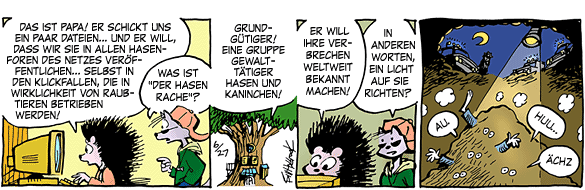 Cartoon, zwischen 40 und 90k