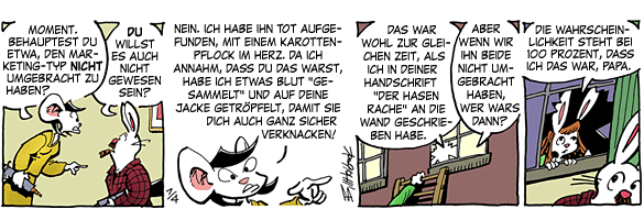 Cartoon, zwischen 40 und 90k