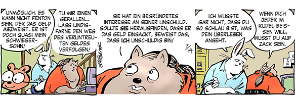 Cartoon, zwischen 40 und 90k