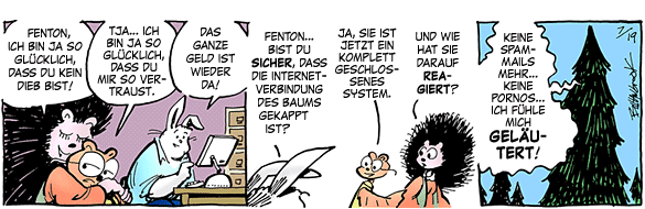 Cartoon, zwischen 40 und 90k