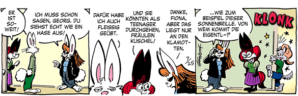 Cartoon, zwischen 40 und 90k