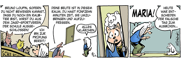 Cartoon, zwischen 40 und 90k