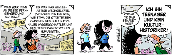 Cartoon, zwischen 40 und 90k