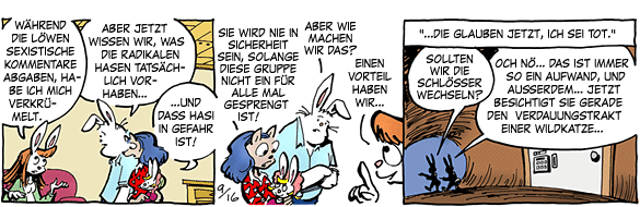 Cartoon, zwischen 40 und 90k