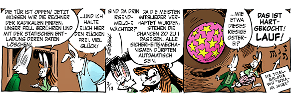 Cartoon, zwischen 40 und 90k