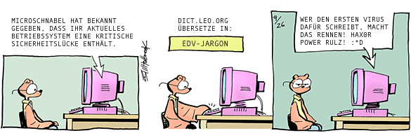 Cartoon, zwischen 40 und 90k