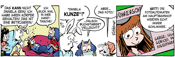 Cartoon, zwischen 40 und 90k