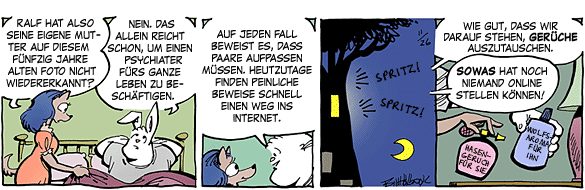 Cartoon, zwischen 40 und 90k