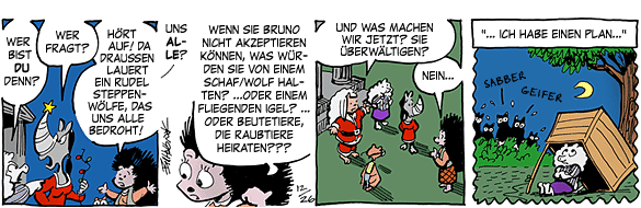 Cartoon, zwischen 40 und 90k