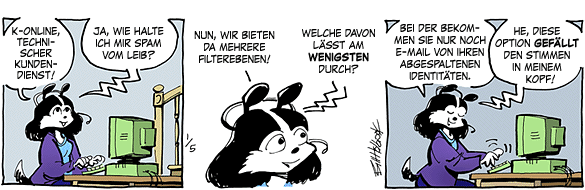 Cartoon, zwischen 40 und 90k