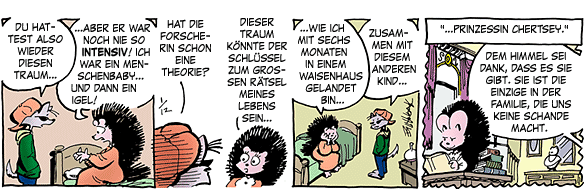 Cartoon, zwischen 40 und 90k