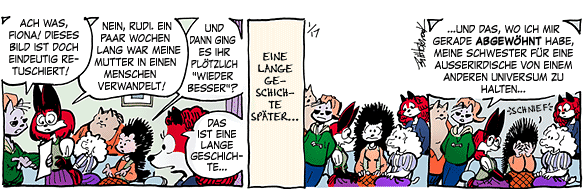 Cartoon, zwischen 40 und 90k