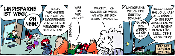 Cartoon, zwischen 40 und 90k