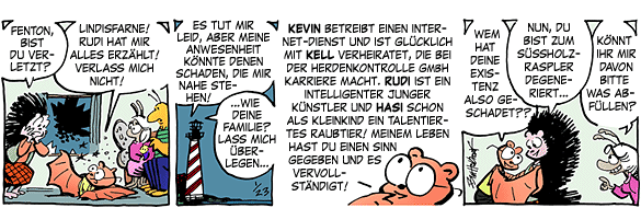 Cartoon, zwischen 40 und 90k