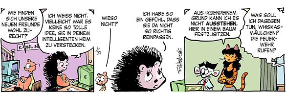 Cartoon, zwischen 40 und 90k