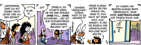 Cartoon, zwischen 40 und 90k