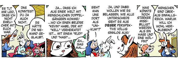 Cartoon, zwischen 40 und 90k