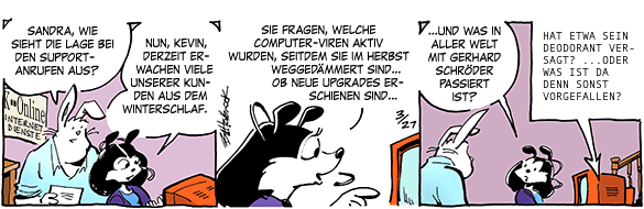 Cartoon, zwischen 40 und 90k