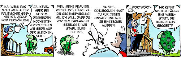 Cartoon, zwischen 40 und 90k