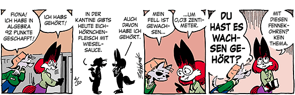 Cartoon, zwischen 40 und 90k