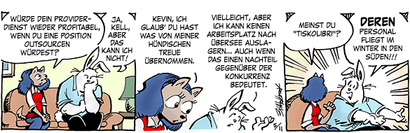 Cartoon, zwischen 40 und 90k