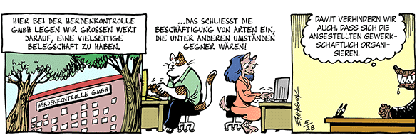 Cartoon, zwischen 40 und 90k