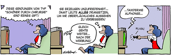 Cartoon, zwischen 40 und 90k