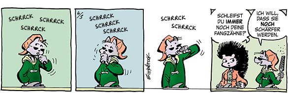 Cartoon, zwischen 40 und 90k