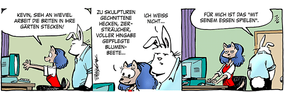 Cartoon, zwischen 40 und 90k