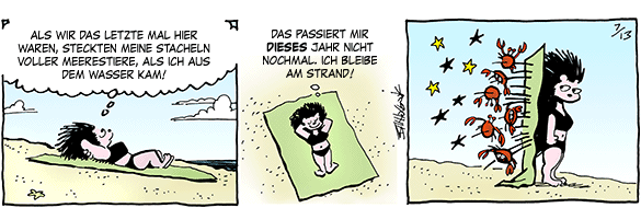 Cartoon, zwischen 40 und 90k